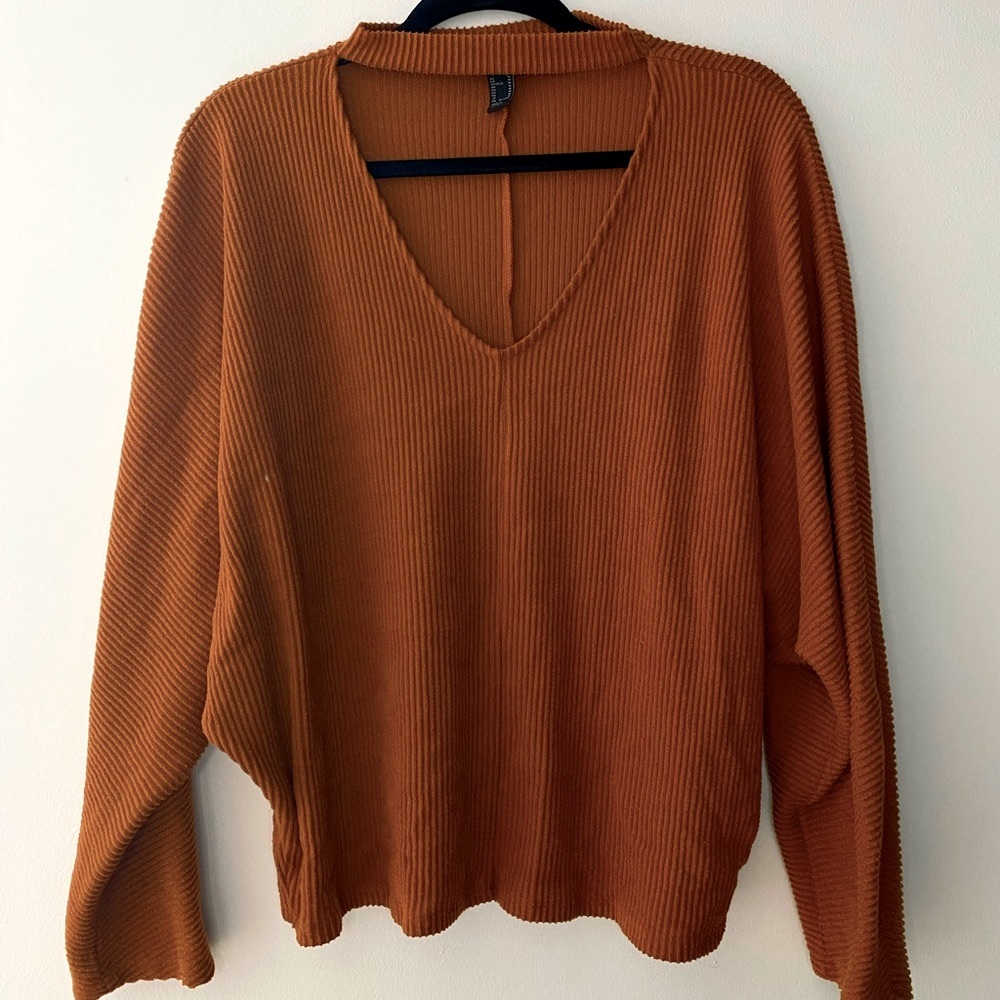 Rusty Orange Sweater